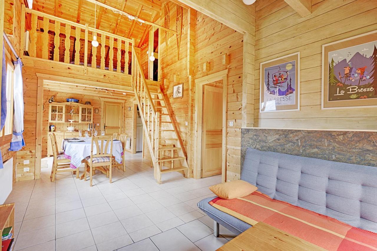 Chalet Melia - Chalet Avec Vue Montagne Villa La Bresse Exteriör bild